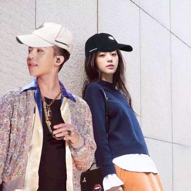Mũ Nón Lưỡi Chai Hoa Cúc Siêu Hót 2 Mầu