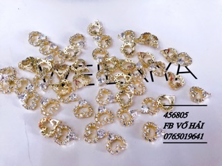 Đá charm gắn móng nail đủ mẫu