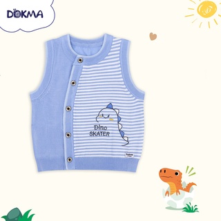 DA981 Áo len gile cài lệch Dokma (3-9M)