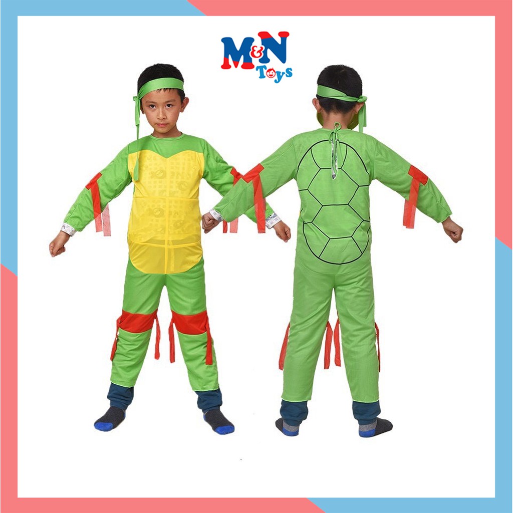 Bộ hóa trang Ninja Rùa dành cho bé dịp Halloween
