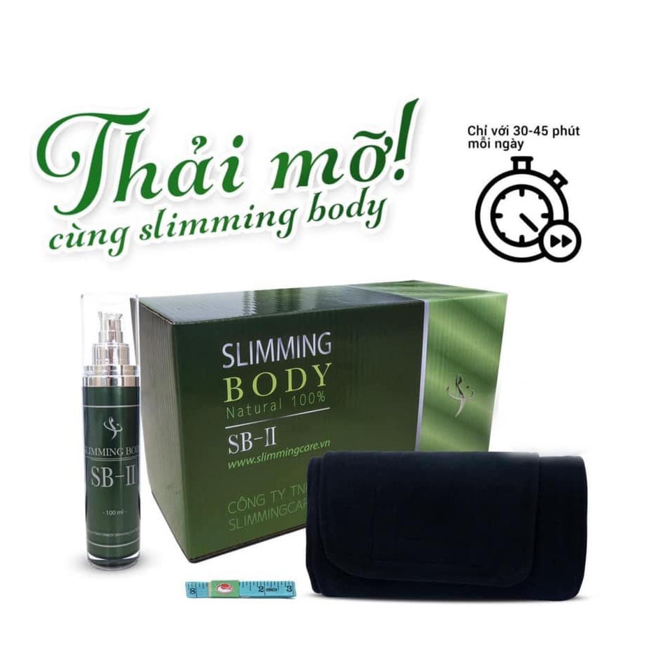 [Hàng chính hãng 100%] Bộ Ủ NÓNG SLIMMING BODY SB2
