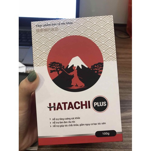 HATACHI Plus [CHÍNH HÃNG] Giúp giảm nguy cơ bạc tóc sớm tặng kèm vòng tay chỉ đỏ