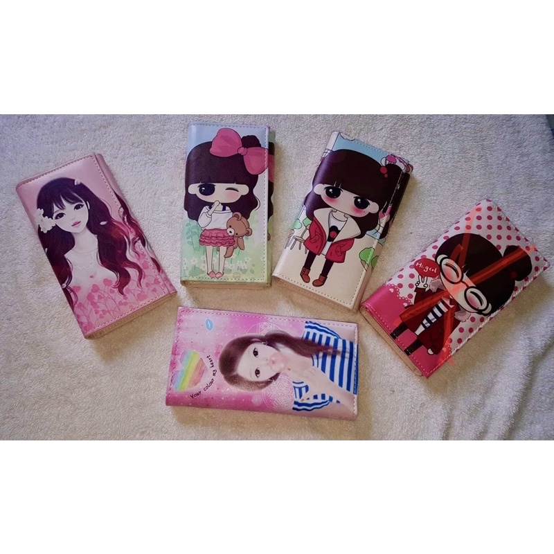 Ví dài Quảng Châu họa tiết