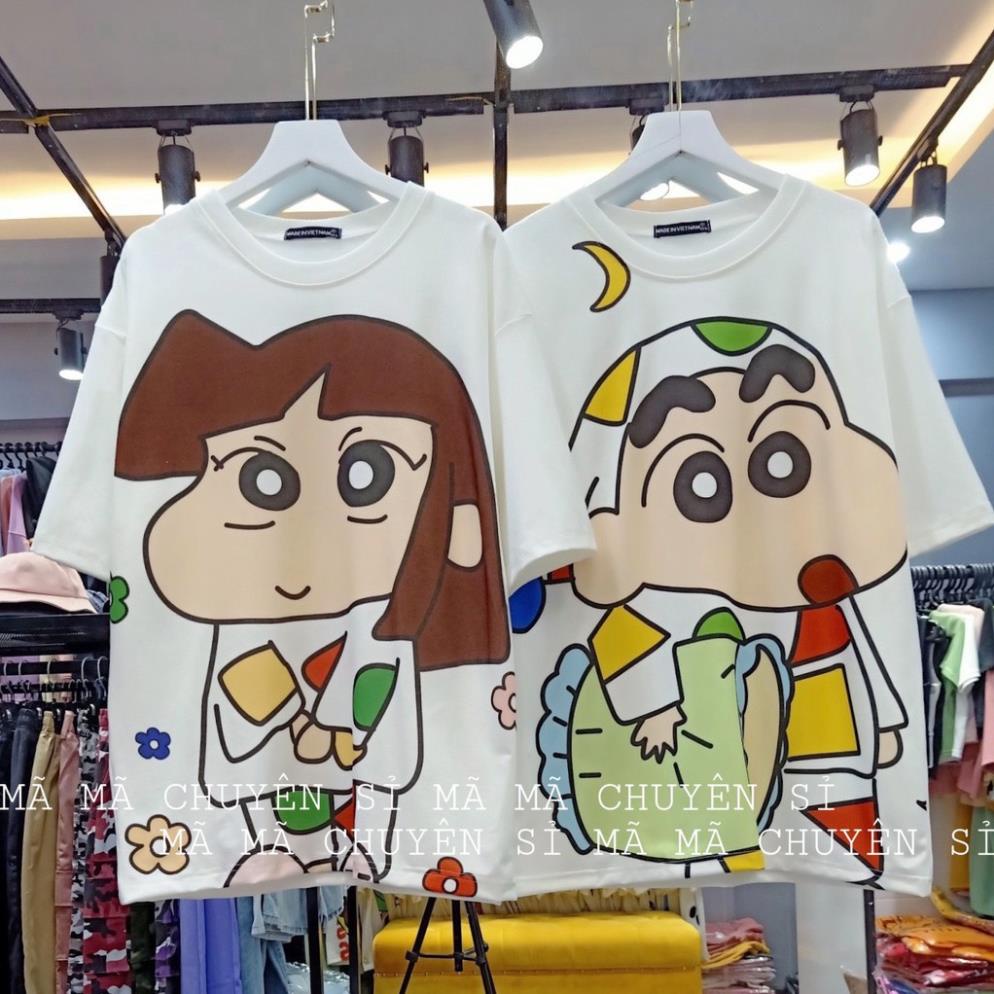 [CHÍNH HÃNG] ÁO THUN 3D "SHIN ĐI NGỦ" unisex