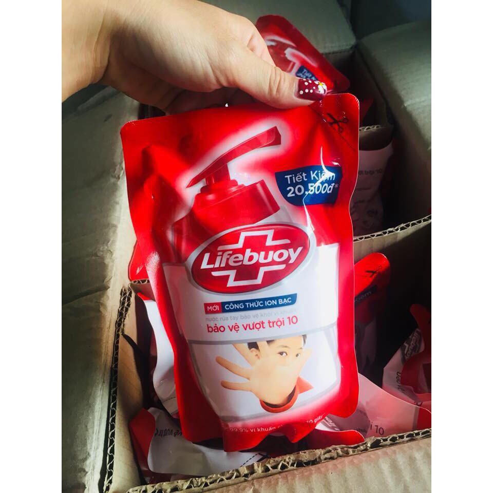 Nước rửa tay Lifebuoy bảo vệ vượt trội 10 lần túi 443ml | BigBuy360 - bigbuy360.vn