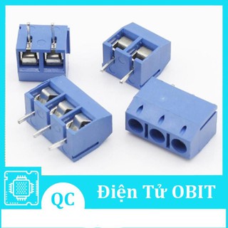Cổng kết nối terminal kf301 5.08mm xanh dương 3p/2p