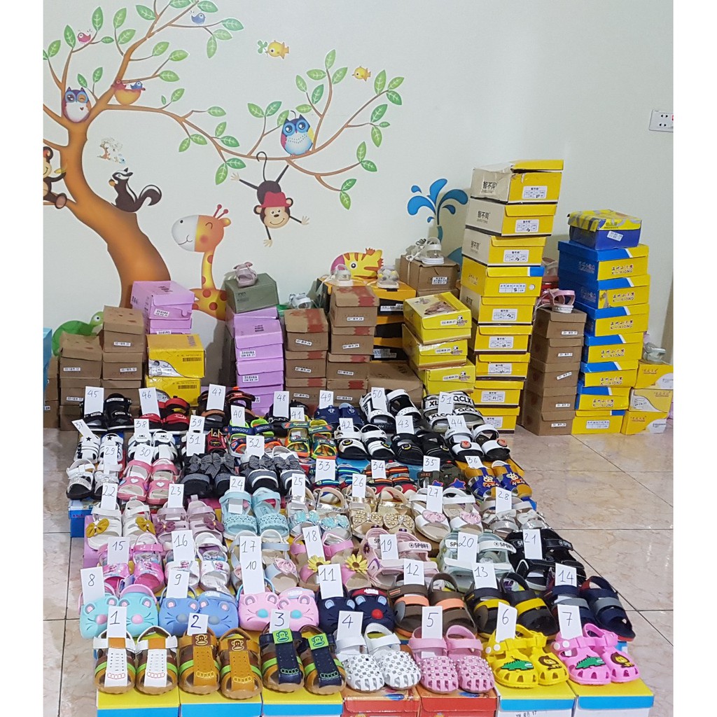 Dép sandal cho bé trai bé gái