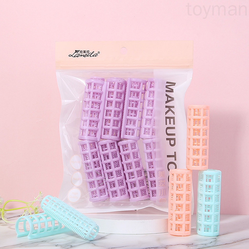 [Hàng mới về] Set 2 dụng cụ uốn tóc gợn sóng màu sắc giao ngẫu nhiên DIY