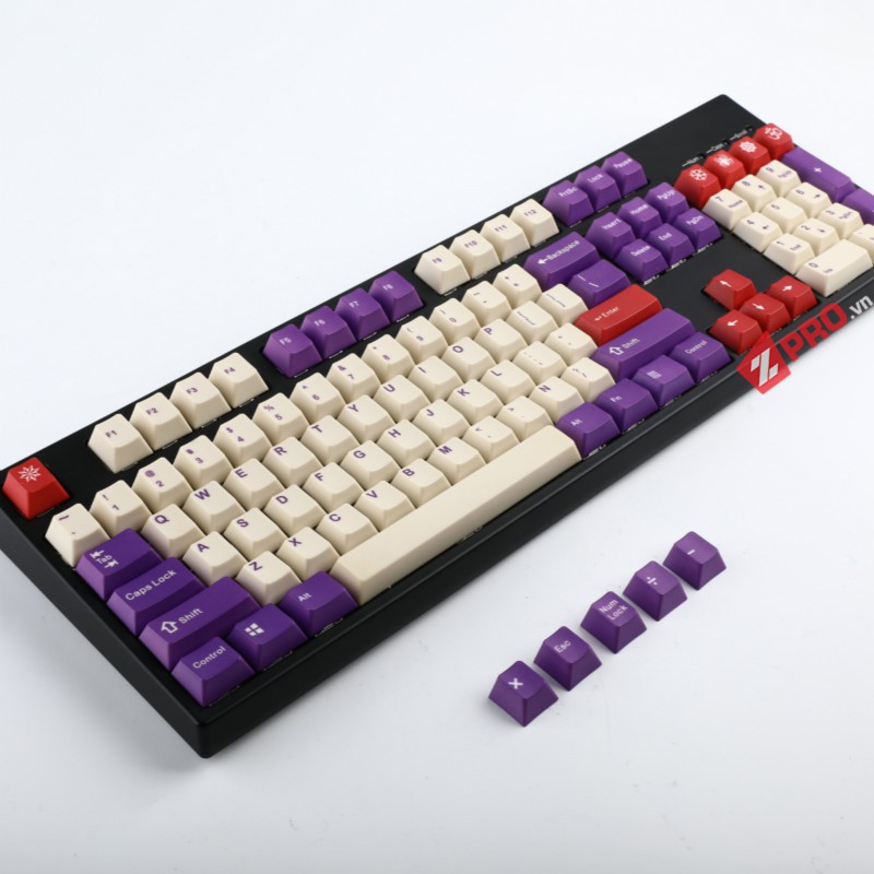 Bộ Keycap PBT RedQueen 109 Phím