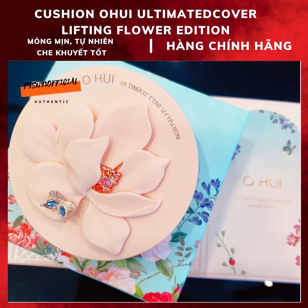 [Tặng 2 lõi] Phấn nước Ohui Cushion Ultimate Cover Lifting Cushion SPF 50+/PA+++ | BigBuy360 - bigbuy360.vn