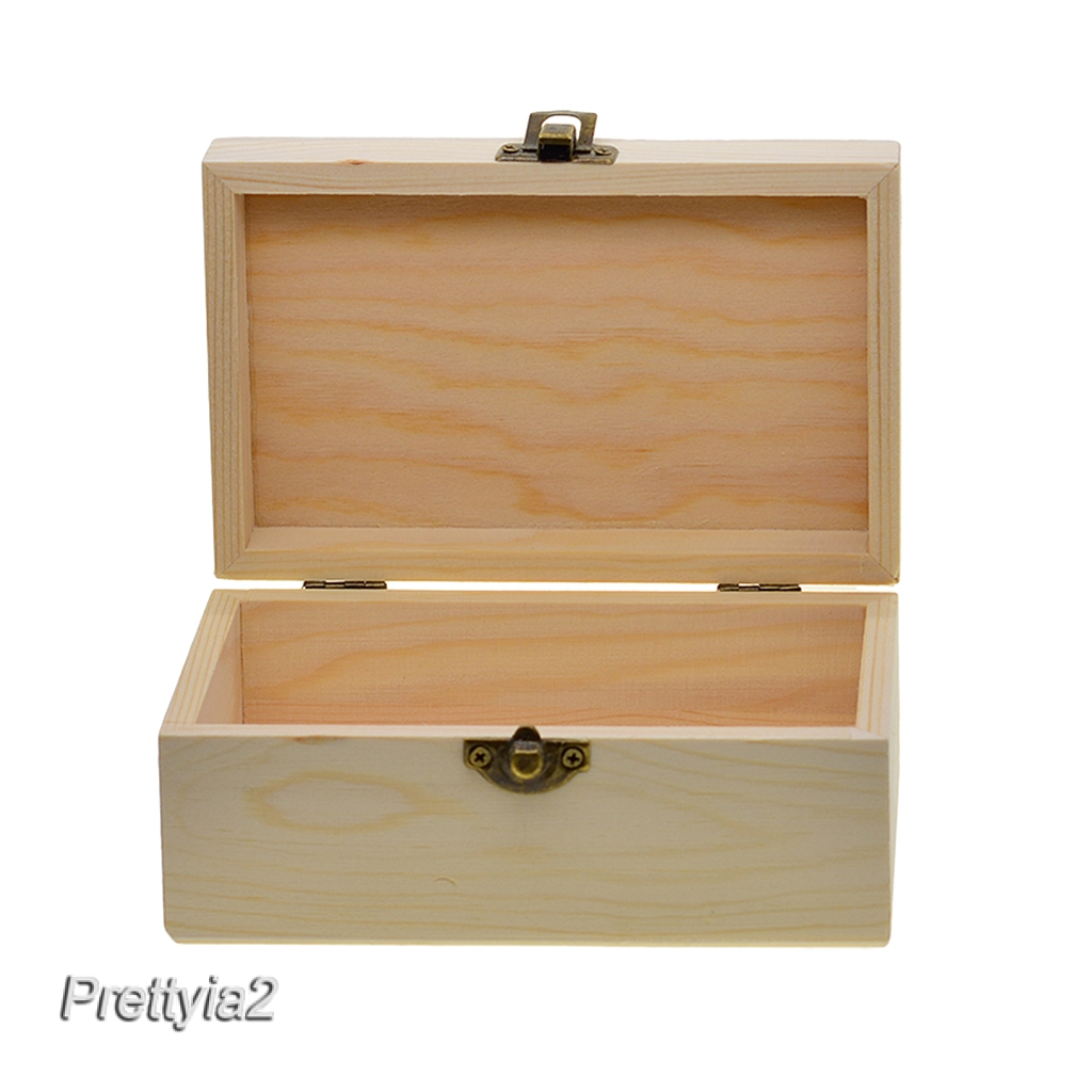 Hộp Gỗ Lớn Đựng Trang Sức Kích Thước 15cm