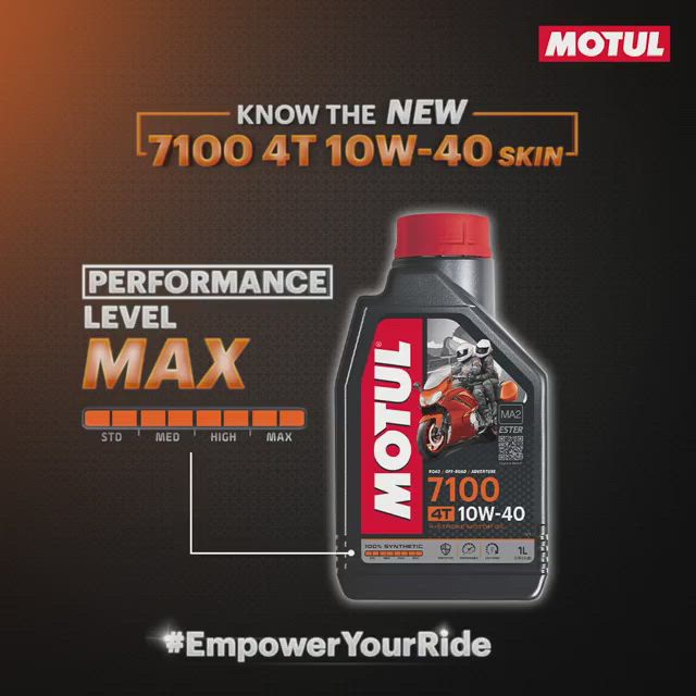 Dầu Nhớt Motul 7100 10w50  kèm lọc nhớt chính hãng