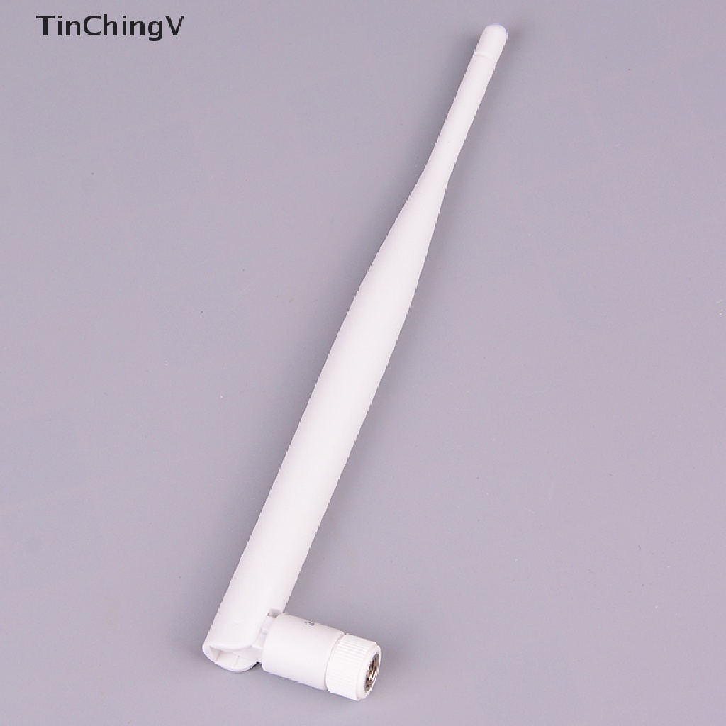 1 Ăng Ten WiFi 5dBi RP SMA 2.4GHz Màu Trắng