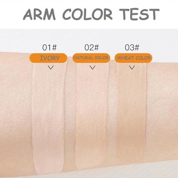 Kem Che Khuyết Điểm Dạng Lỏng 2.7G Che Phủ Quầng Thâm Mụn Tự Nhiên Lâu Trôi Không Dầu