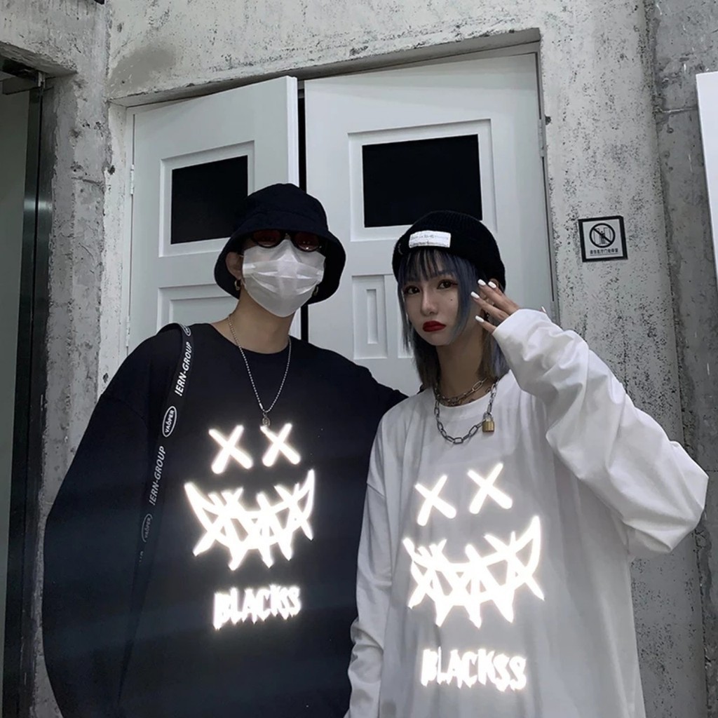 [Hàng về] Áo Thun Tay Dài Chất Cotton Xịn HALLOWEEN mặt quỷ Phản QUang - Kèm Ảnh Thật PhillipStore | BigBuy360 - bigbuy360.vn
