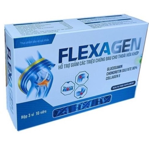 Viên xương khớp Glucosamine Flexagen giảm đau nhức xương khớp Flexmax - chuẩn GMP Bộ Y Tế