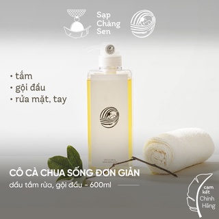 Cô Cà Chua sống đơn giản - Dầu tắm rửa, gội đầu - 600ml