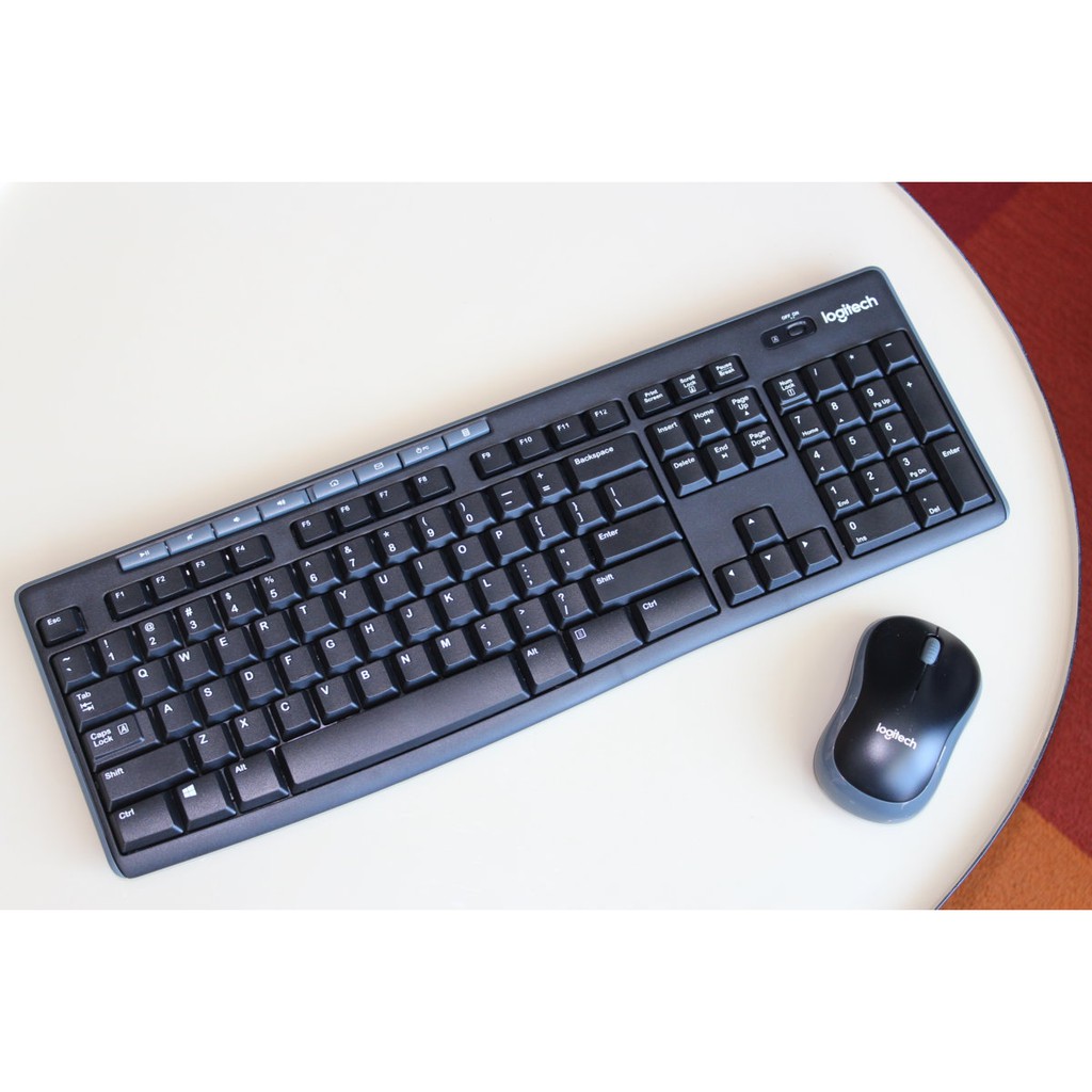 Bàn phím và chuột không dây Logitech MK270R - Bảo hành chính hãng 12 tháng