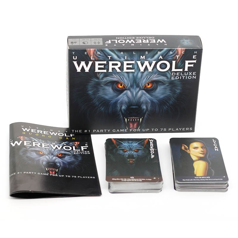 Bộ bài ma sói ultimate việt hóa, ma sói werewolf 78 lá bài tiếng việt