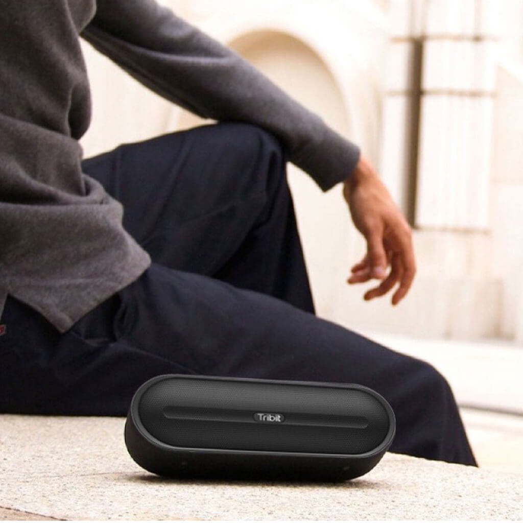 Loa Tribit ThunderBox Plus | Bluetooth v5.0, Thời lượng phát nhạc lên đến 20 giờ,Chống nước IPX7| âm thanh di động chất