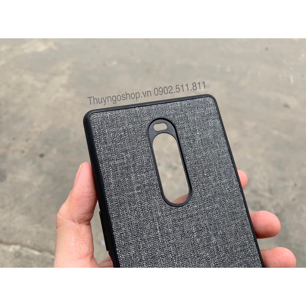 Ốp lưng vải viền nhựa dẻo Sony Xperia 1 - Xperia 5 II - Xperia 1 III - Xperia 5 III - Xperia 10 III