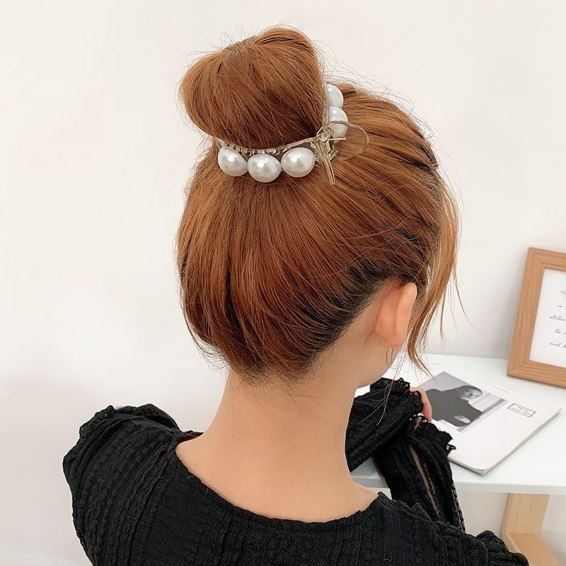 Kẹp Tóc Đuôi Ngựa Bằng Acrylic Thanh Lịch Cho Nữ