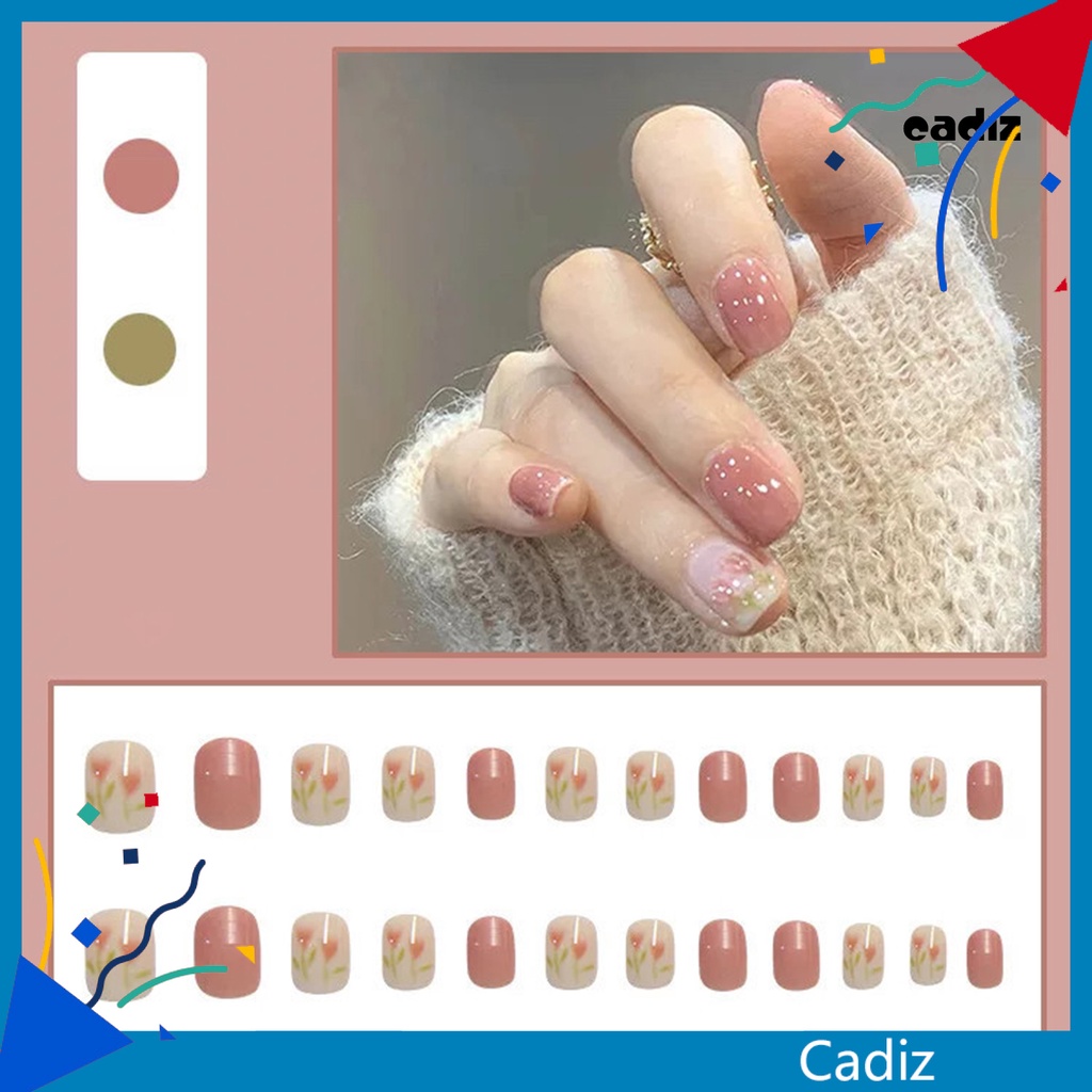 Bộ Móng Tay Giả Bằng ABS Thân Thiện Với Môi Trường Cho Nữ