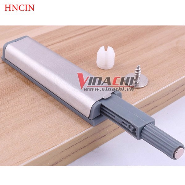 Dụng Cụ Nhấn - Mở, Hít Cánh Tủ Nam Châm Inox (1 Cái)