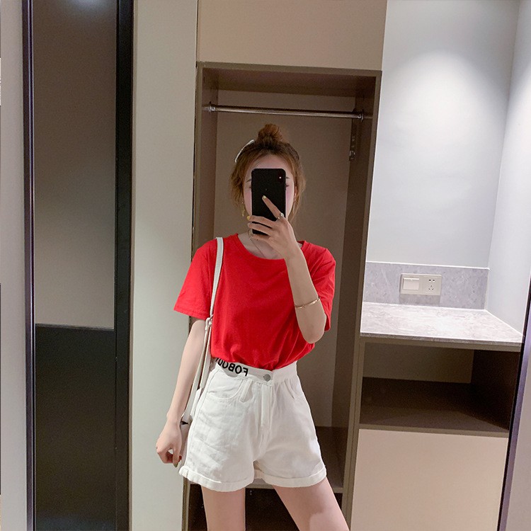 [SẴN] Quần shorts jean nữ Ulzzang Quảng Châu QNJ23