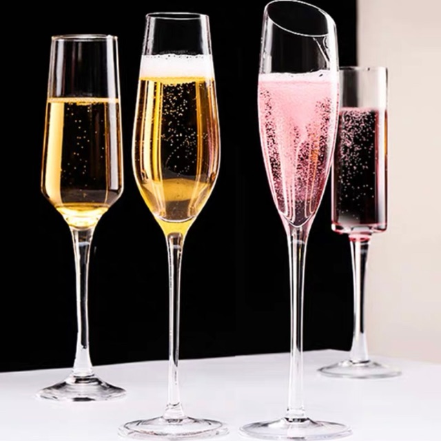 Ly Ruou Vang Sâm Panh Wine Glass, Ly Cốc Uống Ruou Vang 210Ml
