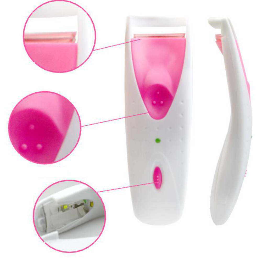 [Hàng mới về] Dụng Cụ Uốn Lông Mi Bằng Nhiệt Tức Thì Tiện Dụng Cho Nữ