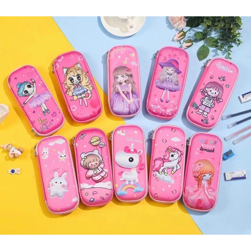 Hộp Bút 3D Mẫu Dễ Thương Nhiều Ngăn Mẫu Mới Giá Rẻ