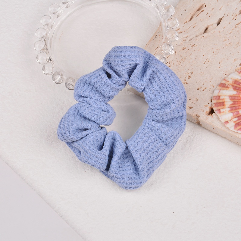 Dây Buộc Tóc Scrunchies Màu Sắc Trơn Thời Trang Xinh Xắn Cho Nữ