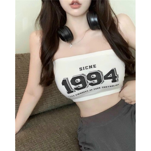 ÁO ỐNG SỐ 1994, ÁO QUÂY ÔM CROPTOP SEXY MS90168