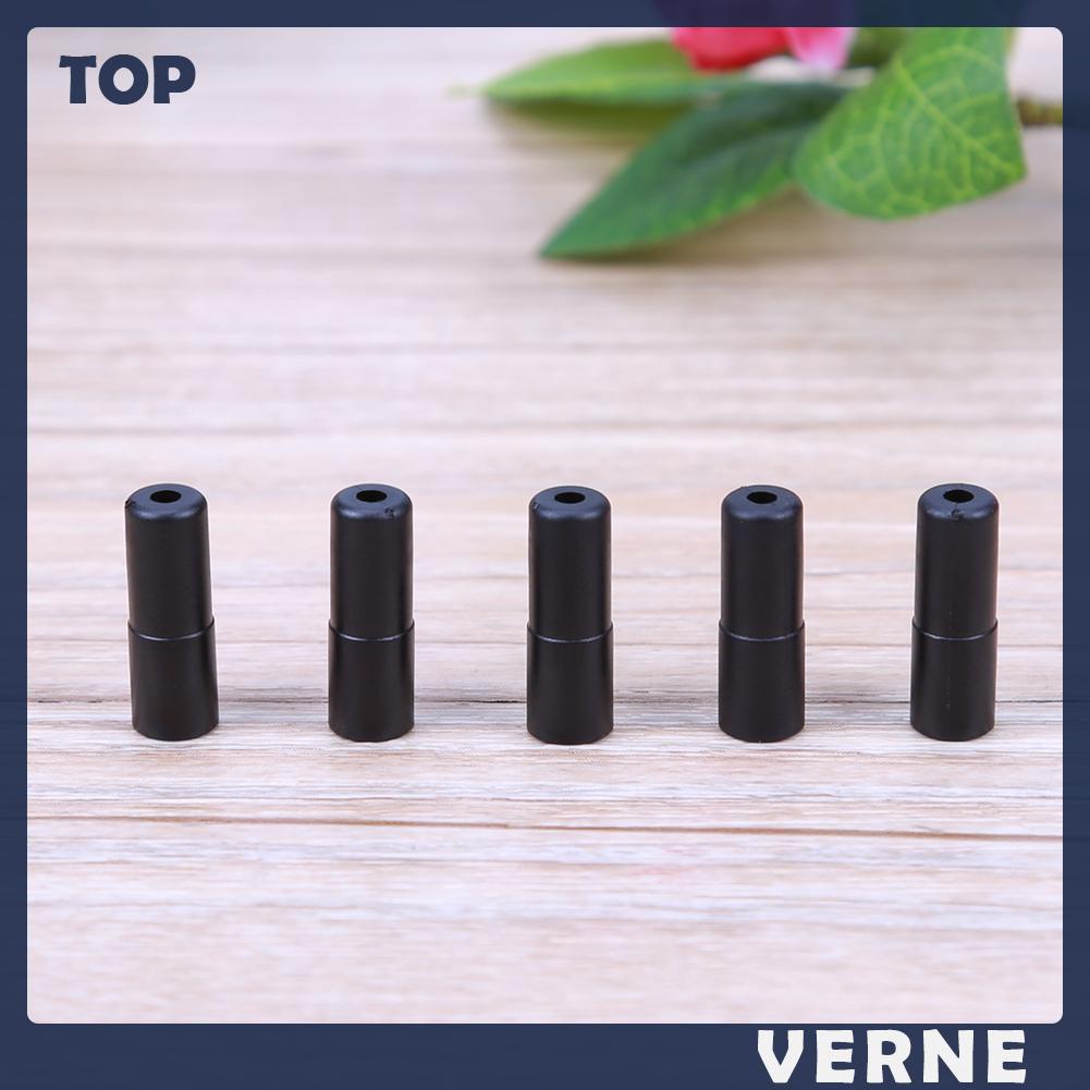 100 Đầu Bịt Ống Dây Phanh Xe Đạp Bằng Nhựa Màu Đen