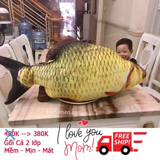 Gối Ôm Cá Chép 3D