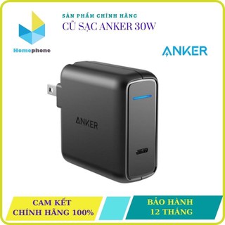 Củ Sạc Anker 30W Chính hãng. Bảo Hành 12 Tháng