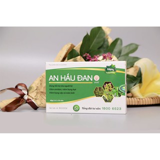  Giảm viêm họng, amindan không kháng sinh - An Hầu Đan