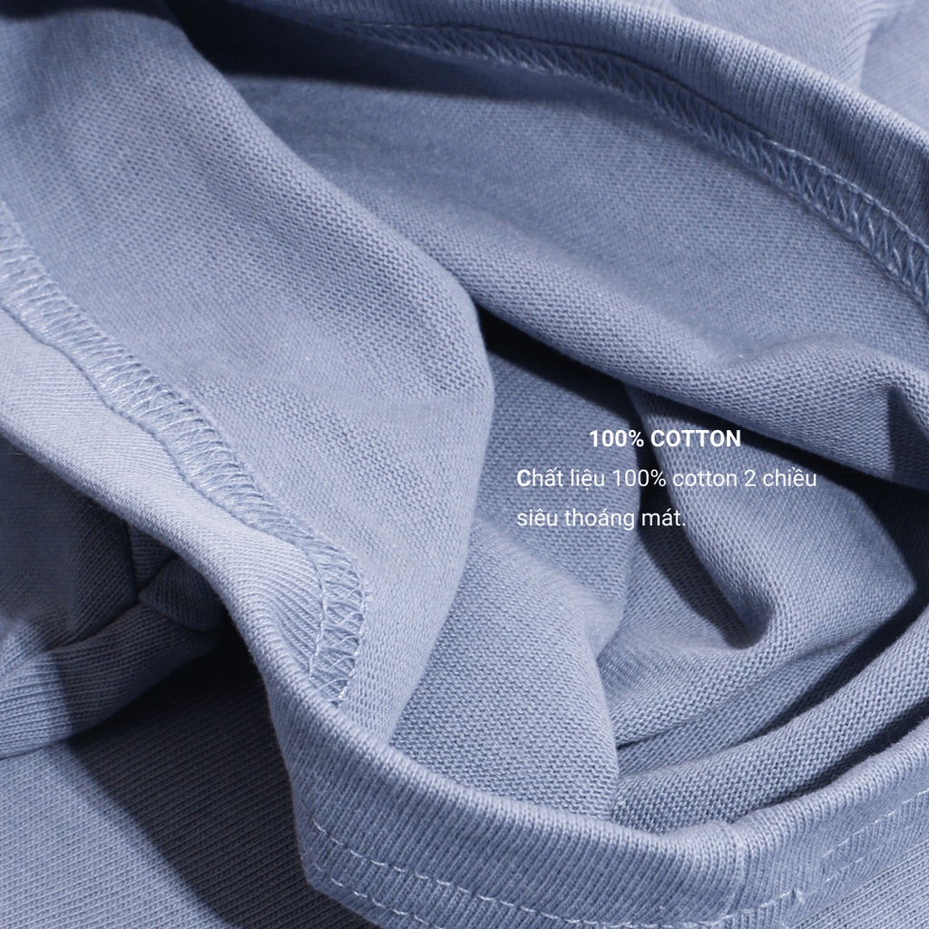 Áo thun DayM | The Mood - Form Âu, oversize, 100% cotton