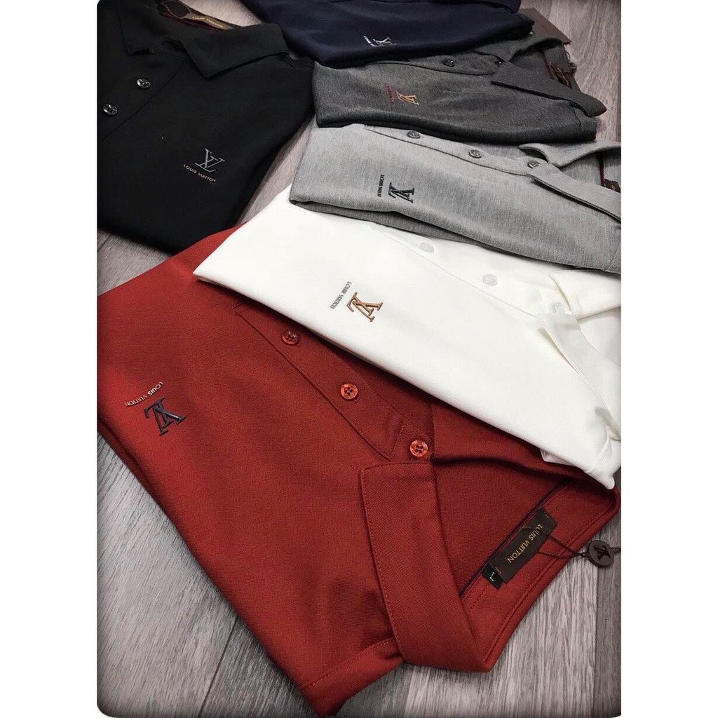 ÁO  THUN POLO NAM LV CÓ CỔ CAO CẤP | BigBuy360 - bigbuy360.vn
