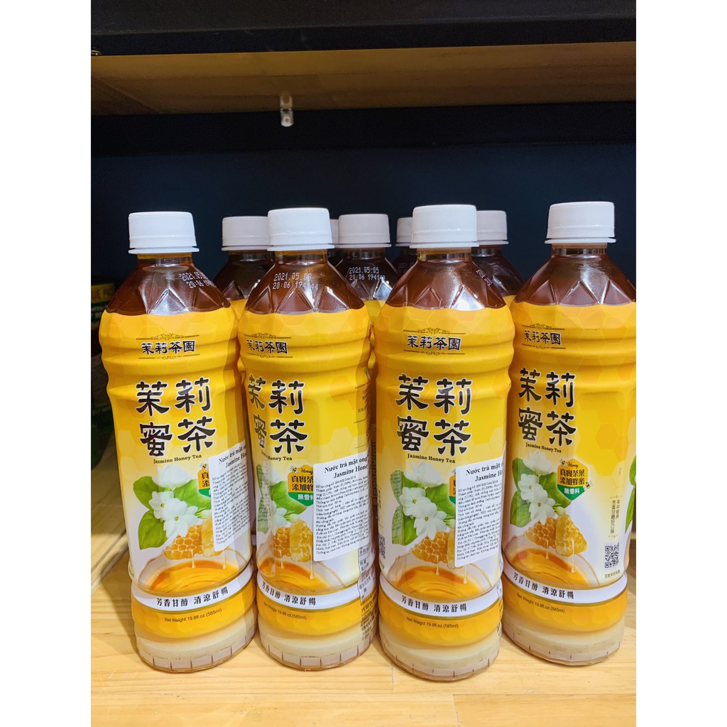 Trà mật ong hoa lài, trà xanh, táo Đài Loan 24 chai 1 thùng