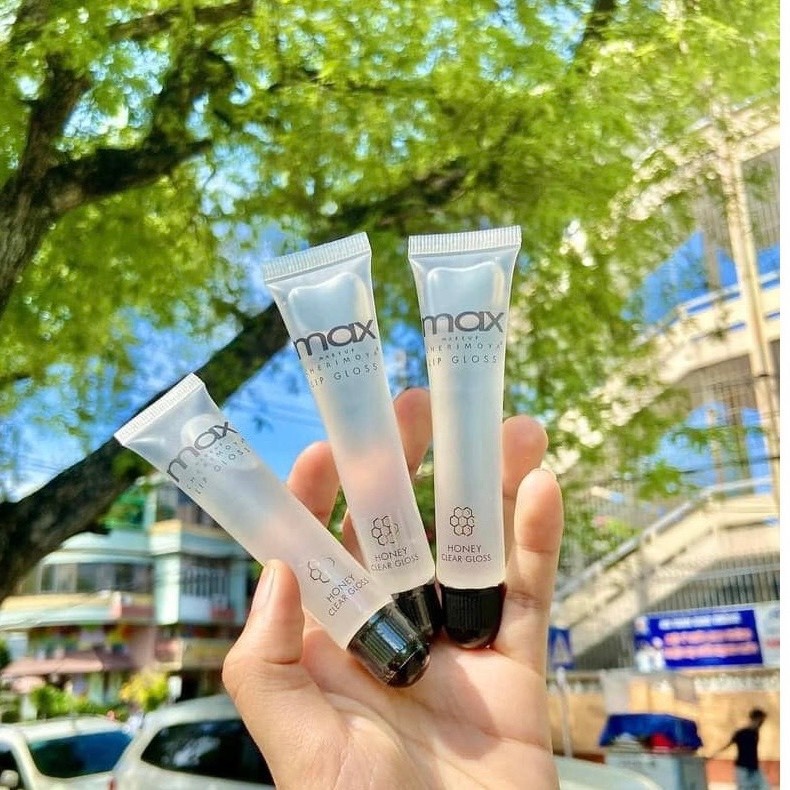 Son Bóng Max Không Màu Honey Clear Gloss chuyên dùng cho makeup