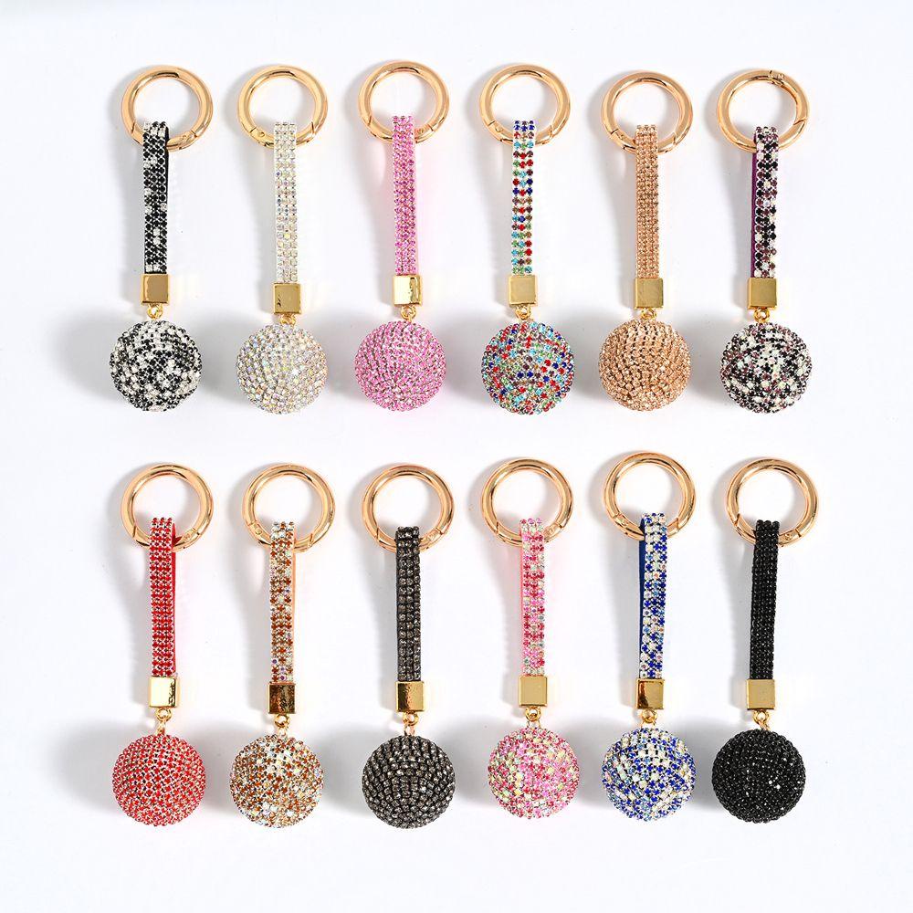 [COD] Móc Khóa Ô Tô Quà Tặng Cho Phụ Nữ Strass 1 Cái|Móc Khóa Dây Da Xinh Xắn Dành Cho Túi Xách