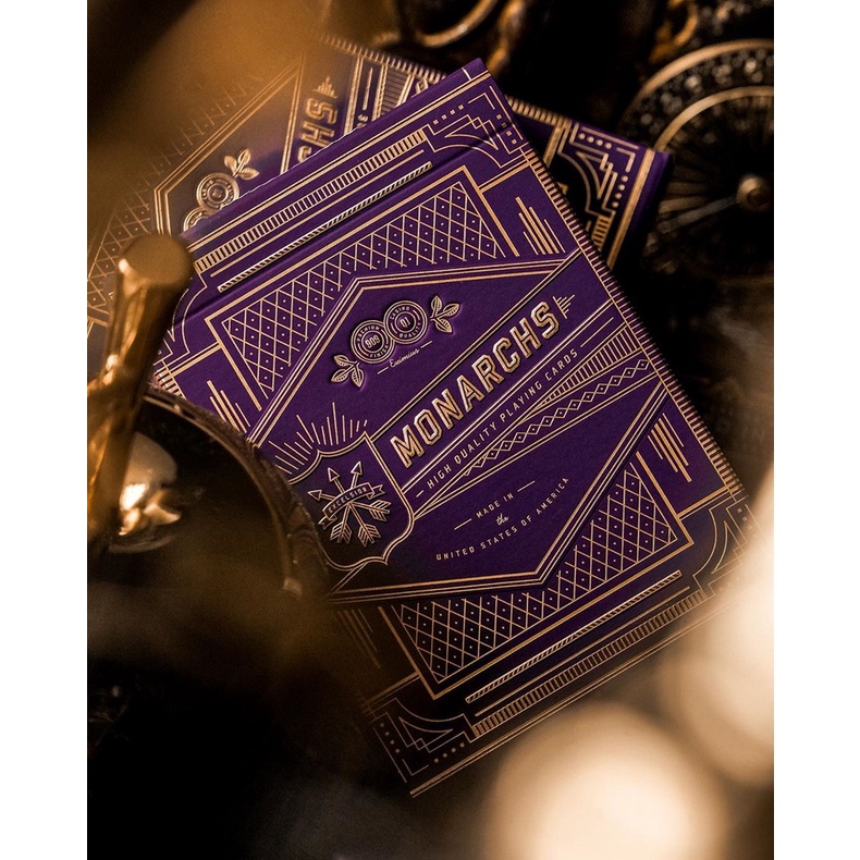 Bộ Thẻ Bài Trò Chơi theory11 monarchs Màu Tím