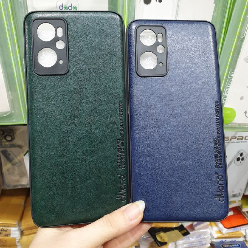 Ốp lưng Realme 9i dẻo giả vân da
