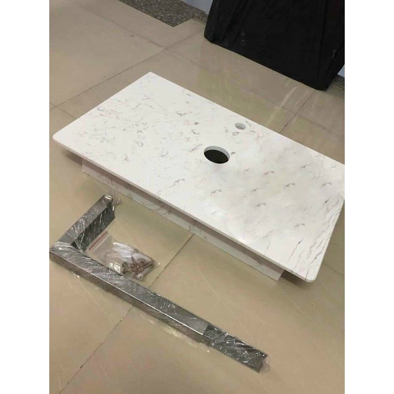 BÀN ĐÁ LAVABO TREO TƯỜNG 700x440x150mm | BigBuy360 - bigbuy360.vn