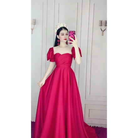 váy đi tiệc váy cưới cô dâu