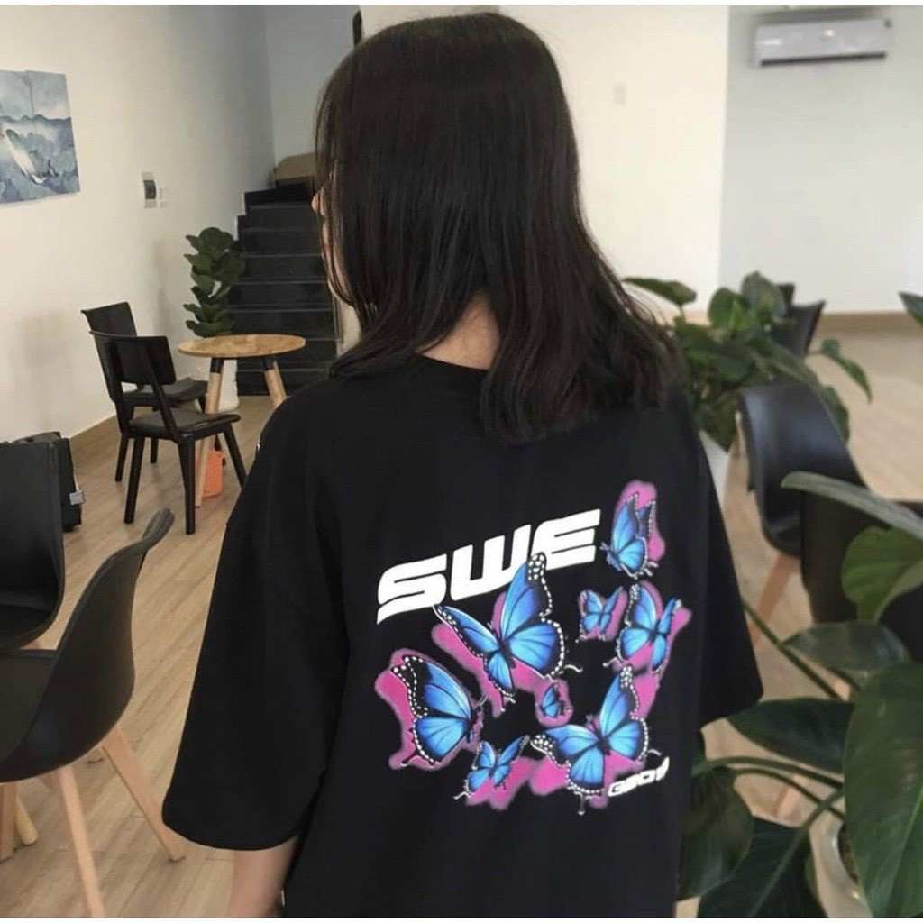 Áo thun tay lỡ form rộng unisex nam nữ mặc đều đẹp in hình 2 mặt hàng loại 1 bao đẹp