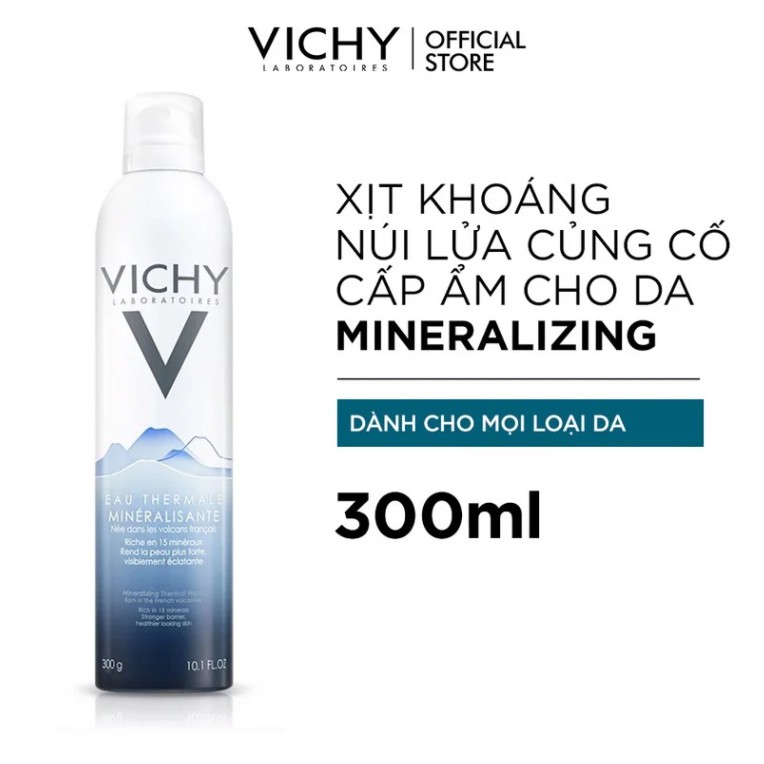 [CHÍNH HÃNG VICHY] - NƯỚC KHOÁNG DƯỠNG DA VICHY 300ML