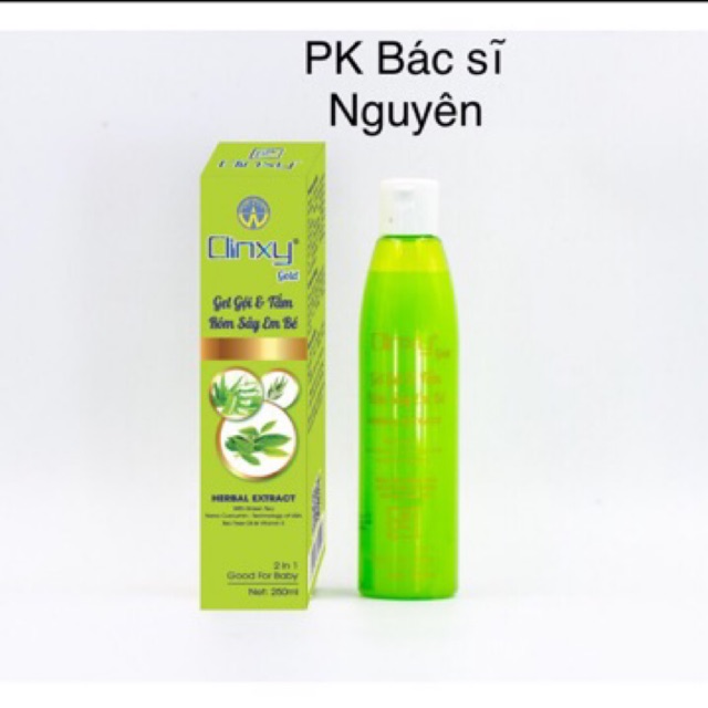 ✅ ( hàng cao cấp) CLINXY GOLD- sữa tắm gội cho bé yêu